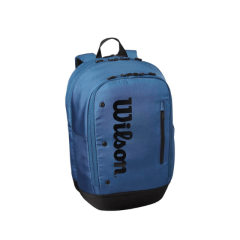 Wilson Tour tenisa mugursoma 2 raketēm melnā un zilā krāsā