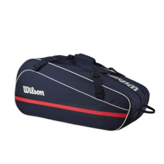 Wilson Team tumši zila tenisa soma 6 raketēm