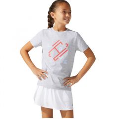 Spordisärk tüdrukutele ASICS G TENNIS TEE, hall