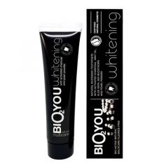 Looduslik valgendav hambapasta aktiivsöe Bio2you 100 ml