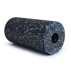 Massaažirull BLACKROLL STANDARD, must/valge/sinine