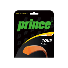 Prince TOUR XS 15 SET tenisa stīgas zelta krāsā, kvadrātveida profils