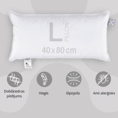 PADJAPÜRI SMARTSLEEP BASIC, 40x80 cm