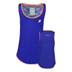 Tennisesärk tüdrukutele prints Racerback Vest (koraal)