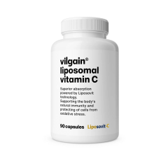 Vilgain Liposomālais C vitamīns 90 kapsulas uztura bagātinātājs imunitātei