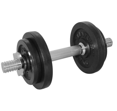 Käsihantel keeratava vardaga Tunturi, 10 kg