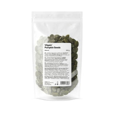 VILGAIN Kõrvitsaseemned, looduslikud, 300g
