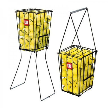 WILSON tennispallide korv, 75 pallile