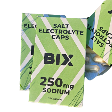 BIX elektrolüütide kapslid, naatrium 250mg (15tk)