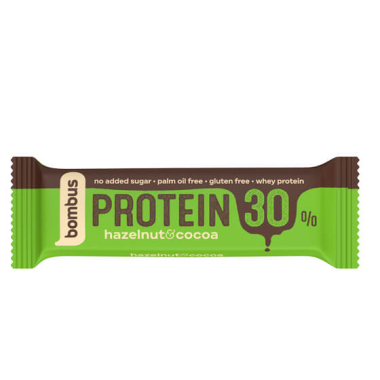 SPORDIBAAR BOMBUS PROTEIN 30% Hazelnut& Cocoa 50g