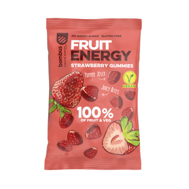 Želeekommid BOMBUS FRUIT ENERGY GUMMIES, 35 gMAASIKAKUMMID BOMBUS FRUIT ENERGY 35g 