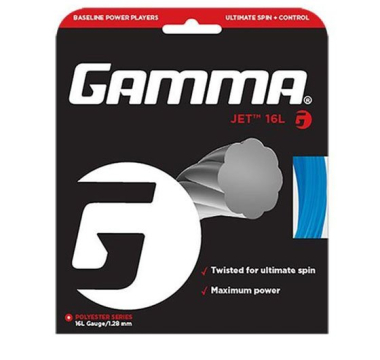 Tennise reket nöörib Gamma Moto Set 16 (1,29 mm)