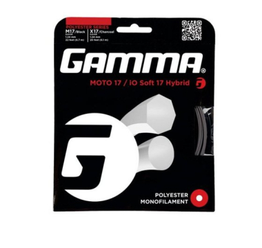 Tennisereketi keeled Gamma Moto/iO Soft Hybrid, 24,4 m, 2 tk