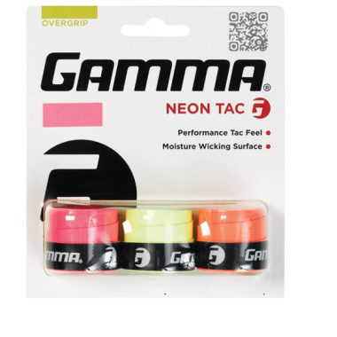 Gamma NEON TAC overgrips - 3 tk.