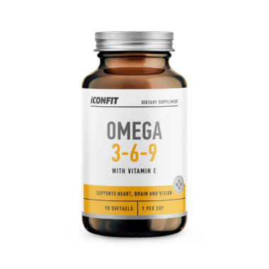 ICONFIT Omega 3-6-9 (90 kapslit)