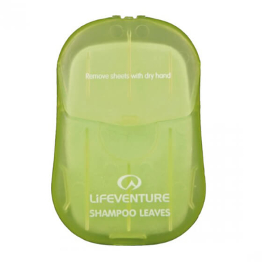 Märjad salvrätikud juuste pesemiseks Lifeventure (50 tk)