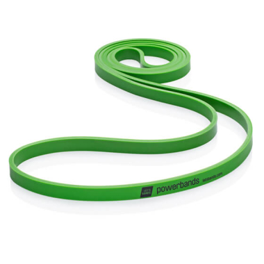 Vastupidavuskumm Las bändid POWERBAND MAX GREEN