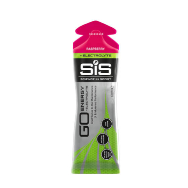 Energiageel SIS GO Energy + Electrolyte Gel Vaarikas, 60 ml 
