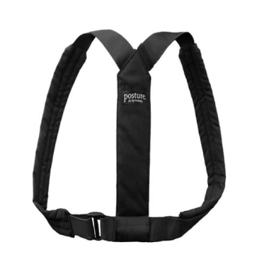 Rühi korrigeerija Flexi, must Swedish Posture