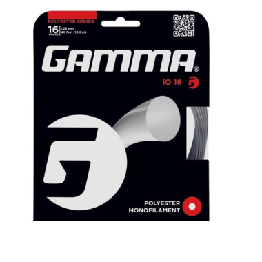 Tennise reket nöörib Gamma iO 16