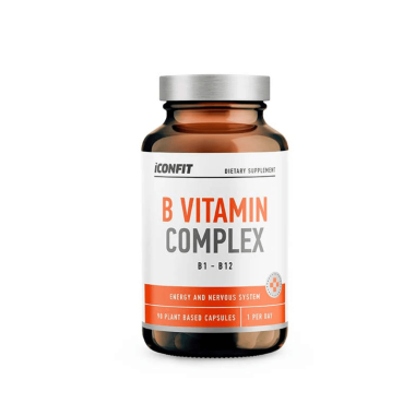 B-vitamiinide kompleks, 90 kapslit, ICONFIT