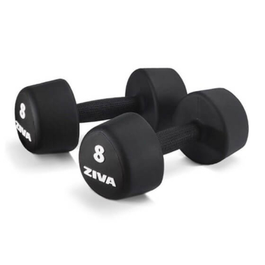 Professionaalsed hantlid ZIVA Urethane Functional Tribell Studio Dumbbells