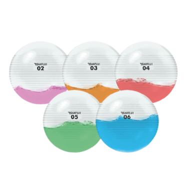 Võimlemispall täidetud Fluiball Reax Läbipaistev 24cm