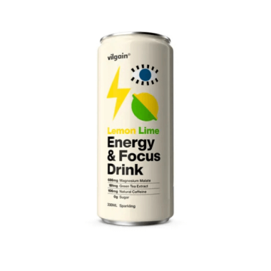Jook Energia&Keskendumine Sidrun/Laim 330ml Vilgain