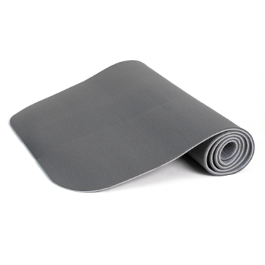 Poise Mat Gym võimlemismatt 8mm, 180x65 cm, kahepoolne, hall