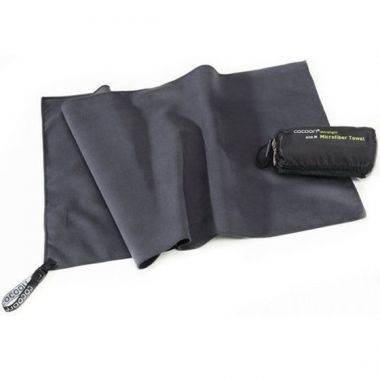 Mikrofiiber Cocoon rätik, GREY (M) 90 x 50 cm