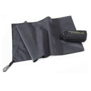 Mikrofiiber Cocoon rätik, GREY (L) 120 x 60 cm