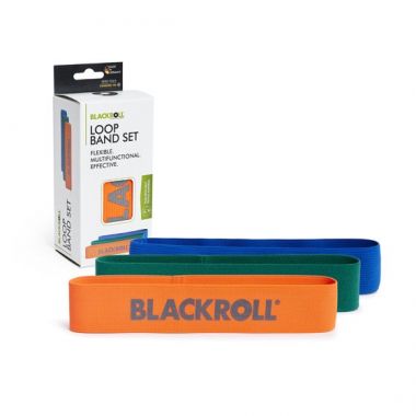 Vastupidavuskummi BLACKROLL LOOP BAND komplekt, 3 tk.