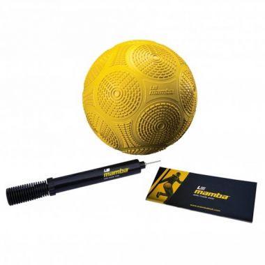 Jalgpalli treeningpall Mamba Ball Yellow, 5.