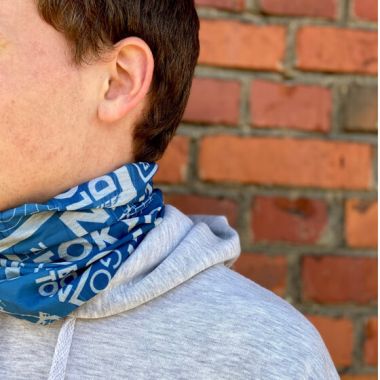 Sall Fitletic Multi Scarf 6 Major GRY print