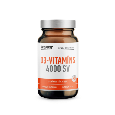 ICONFIT Vitamin D3 4000 IU (90 kapslit)