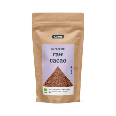 Orgaaniline töötlemata kakaopulber, 150g, ICONFIT