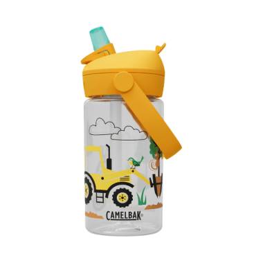Pudel Thrive Flip Straw Kids Traktorid ja puud 0.4L Camelbak