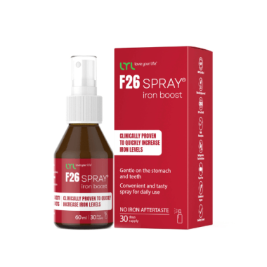 LYL F26 SPRAY raudBoost mikroniseeritud raua allikas, 60 ml