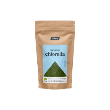 Orgaaniline klorella pulber, 125g, ICONFIT
