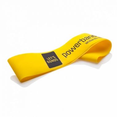Vastupanukumm Lets bänd POWERBAND MINI YELLOW