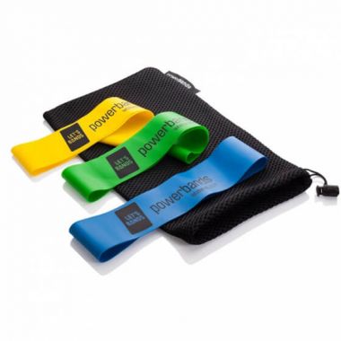 Vastupidavuskummide komplekt Las bänd POWER SET MINI (3 tk)