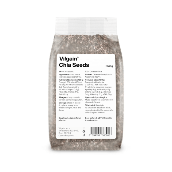 Chia seemned 250 g Vilgain