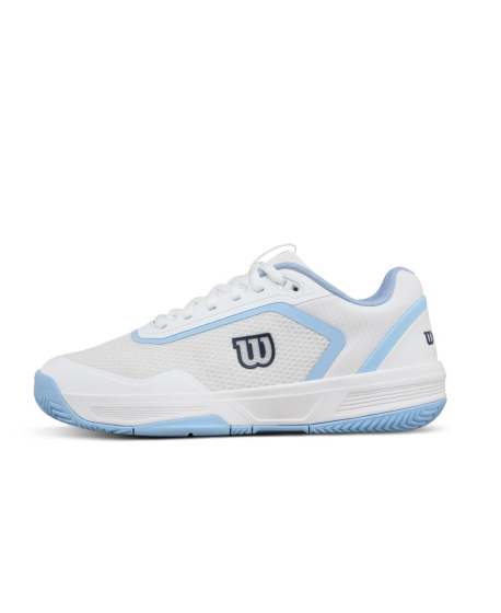 WILSON TENISA APAVI SIEVIEŠU COURTGLIDE W White / Airy Blue / Navy Blazer