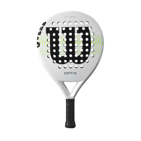 WILSON  OPTIX V1 WHITE PADEL RAKETE