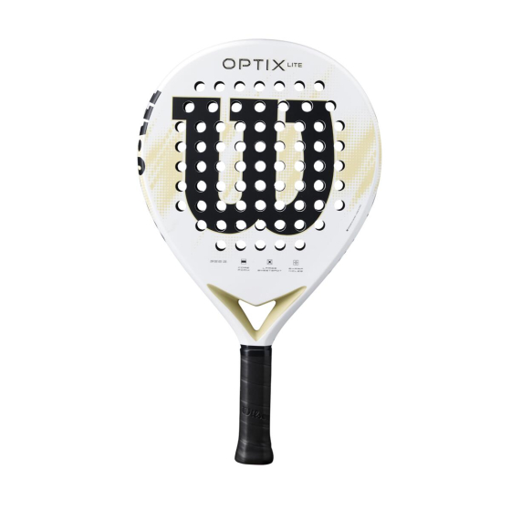 WILSON OPTIX V2 LITE PADEL RAKETE / White