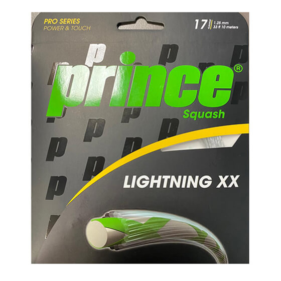 Squash string Prince SQ LIGHTNING XX 17 SET