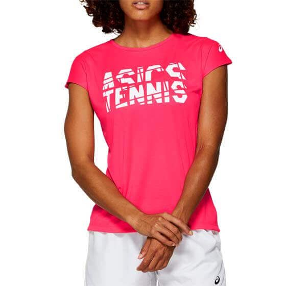 SPORDILENNU ASICS PRACTING GRAPHIC SS Pink