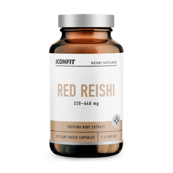 Red Reishi (Punane reishi), 90 kapslit, Iconfit 