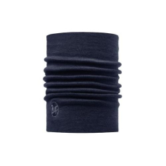 Buff HW Merino Solid Denim daudzfunkcionāls merino vilnas šalle – attēls uz balta fona.