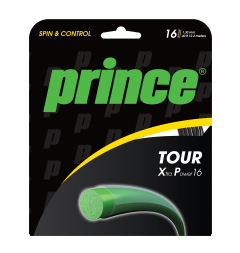 Tenisa raketes stīgas PRINCE TOUR XP 16 GR spēlei ar spinu